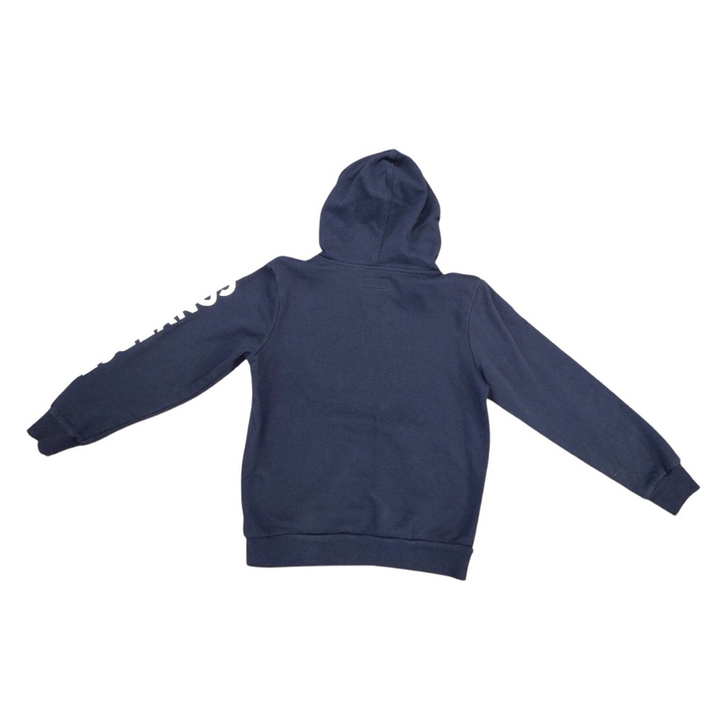 CONVERSE Hoodie Sweatshirt Boys XL - Blue & White Chuck Taylor Logo Girls Kids - Picture 3 of 9